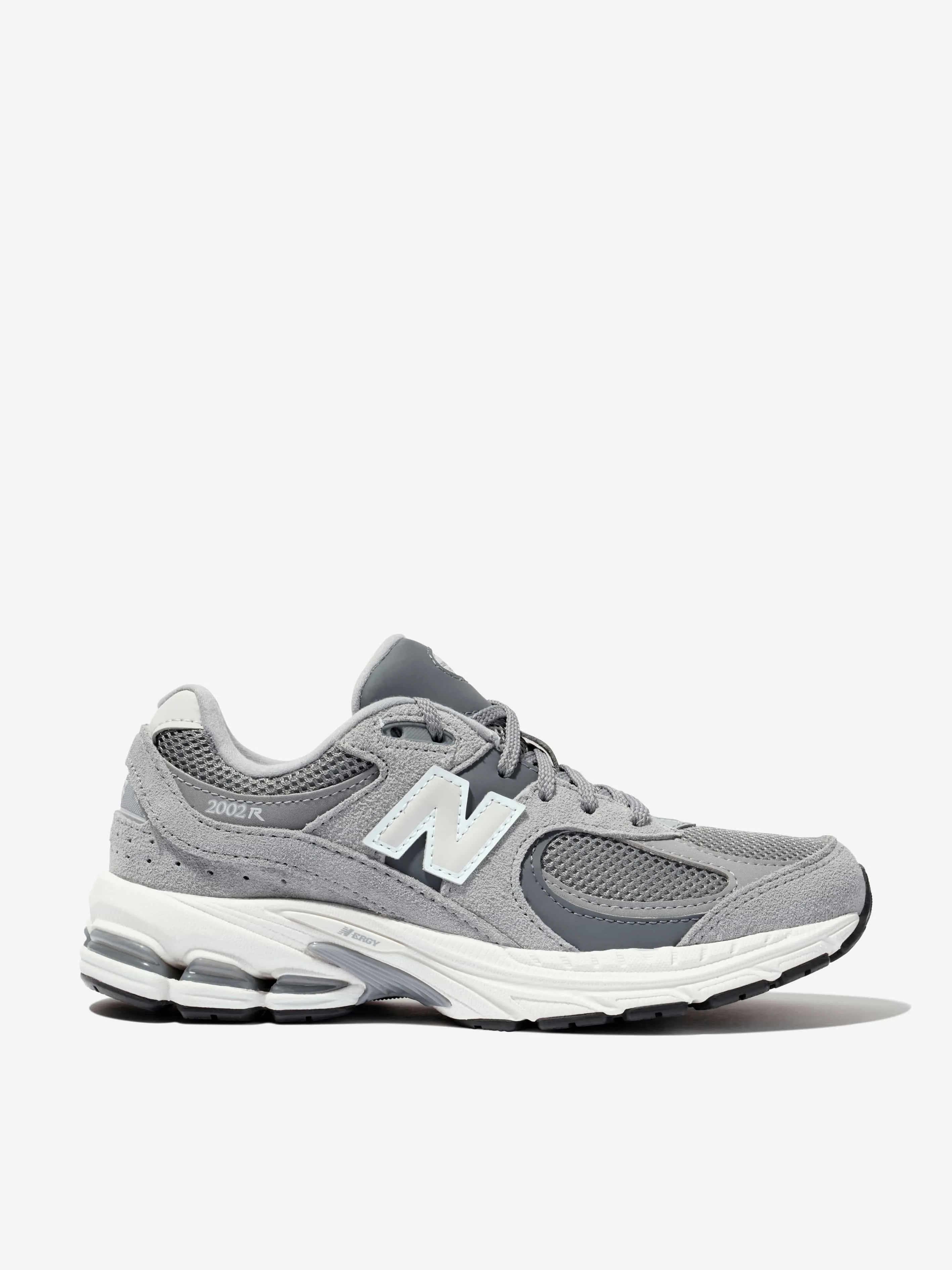 New Balance Kids 2002 Schnürer mit Logo in Grau