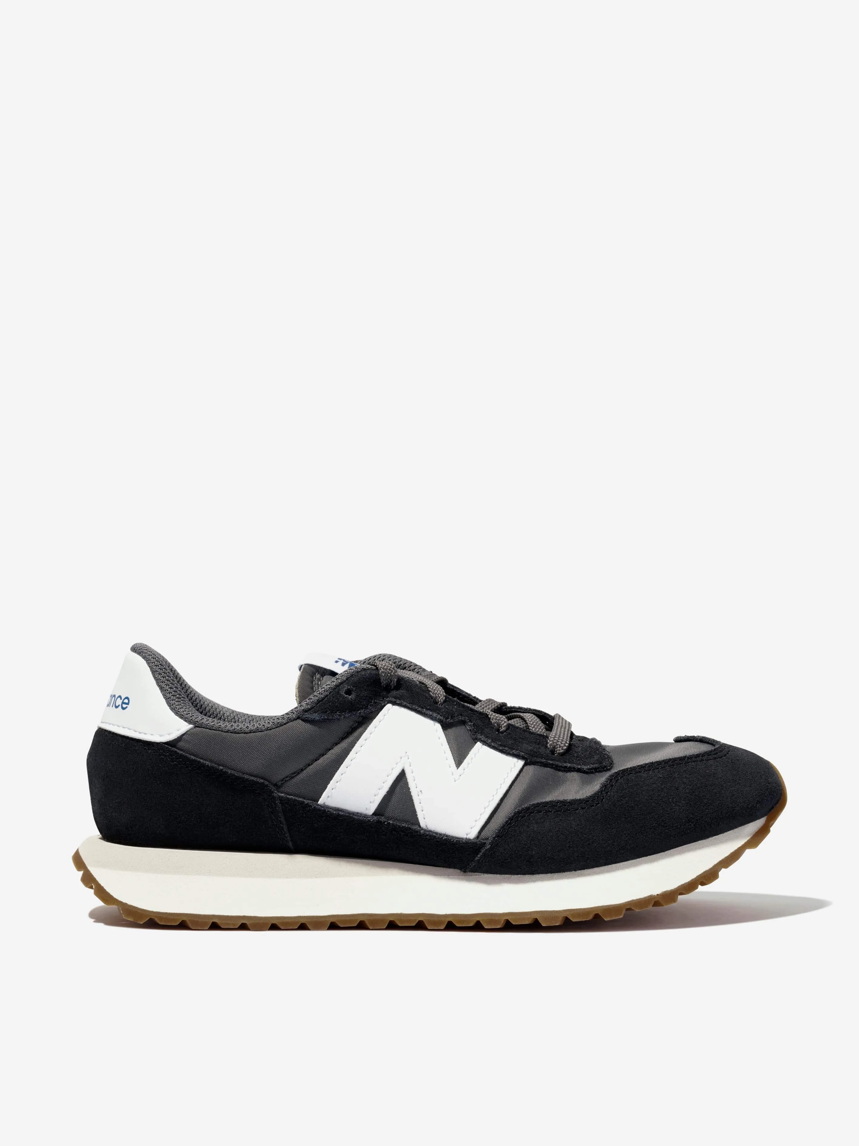 New Balance Kids 237 Schnürschuhe mit Logo in Schwarz