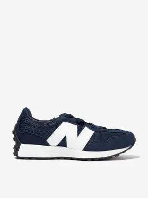 New Balance Kids 327 Schnürschuhe mit Logo in Blau
