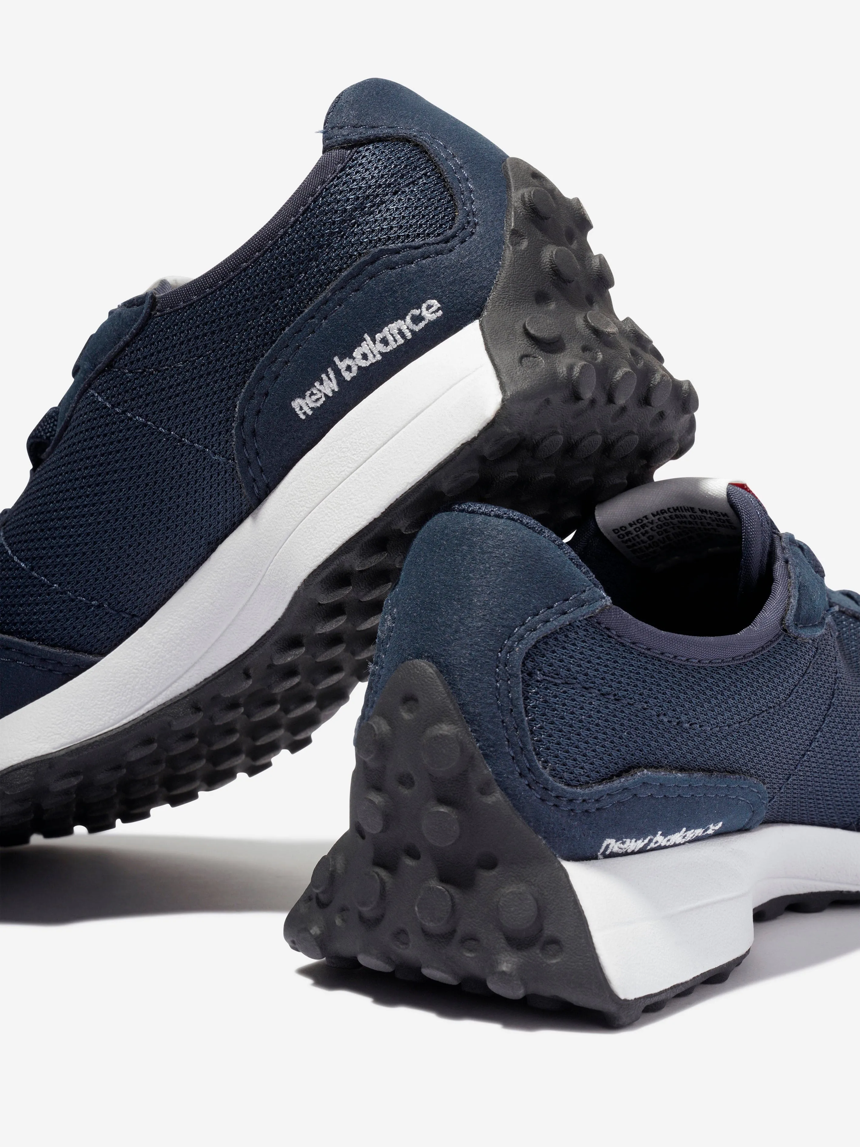 New Balance Kids 327 Schnürschuhe mit Logo in Blau