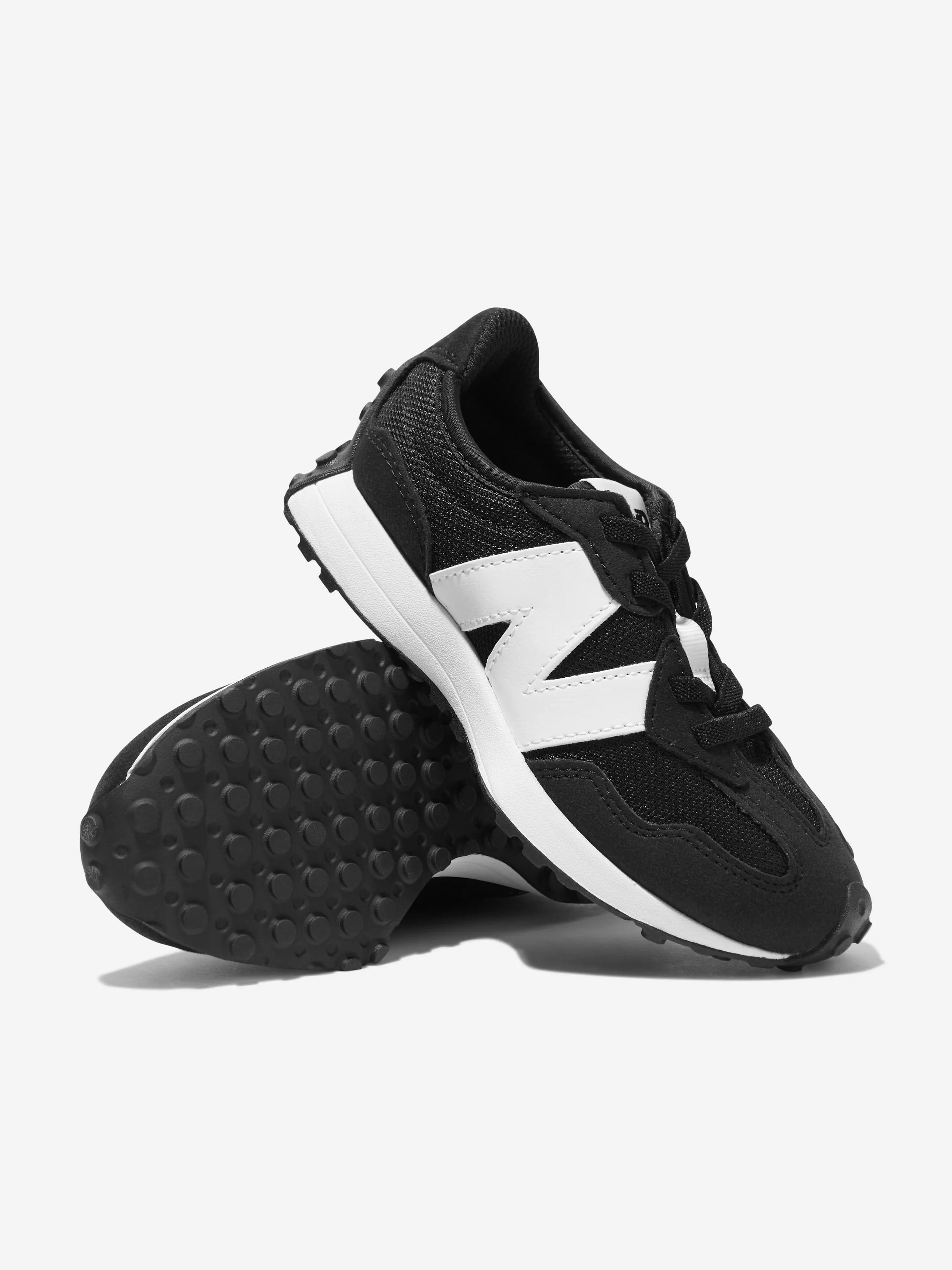 New Balance Kids 327 Turnschuhe in Schwarz