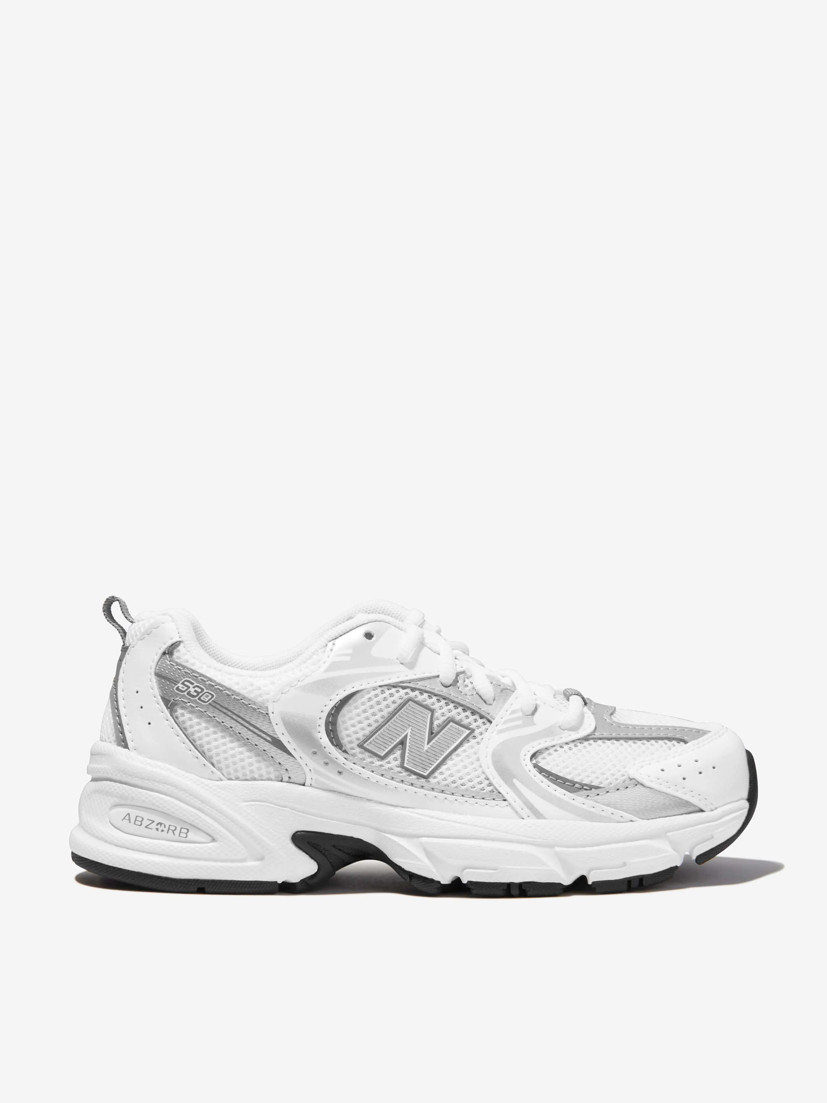 New Balance Kids 530 Klassische Turnschuhe in Weiß