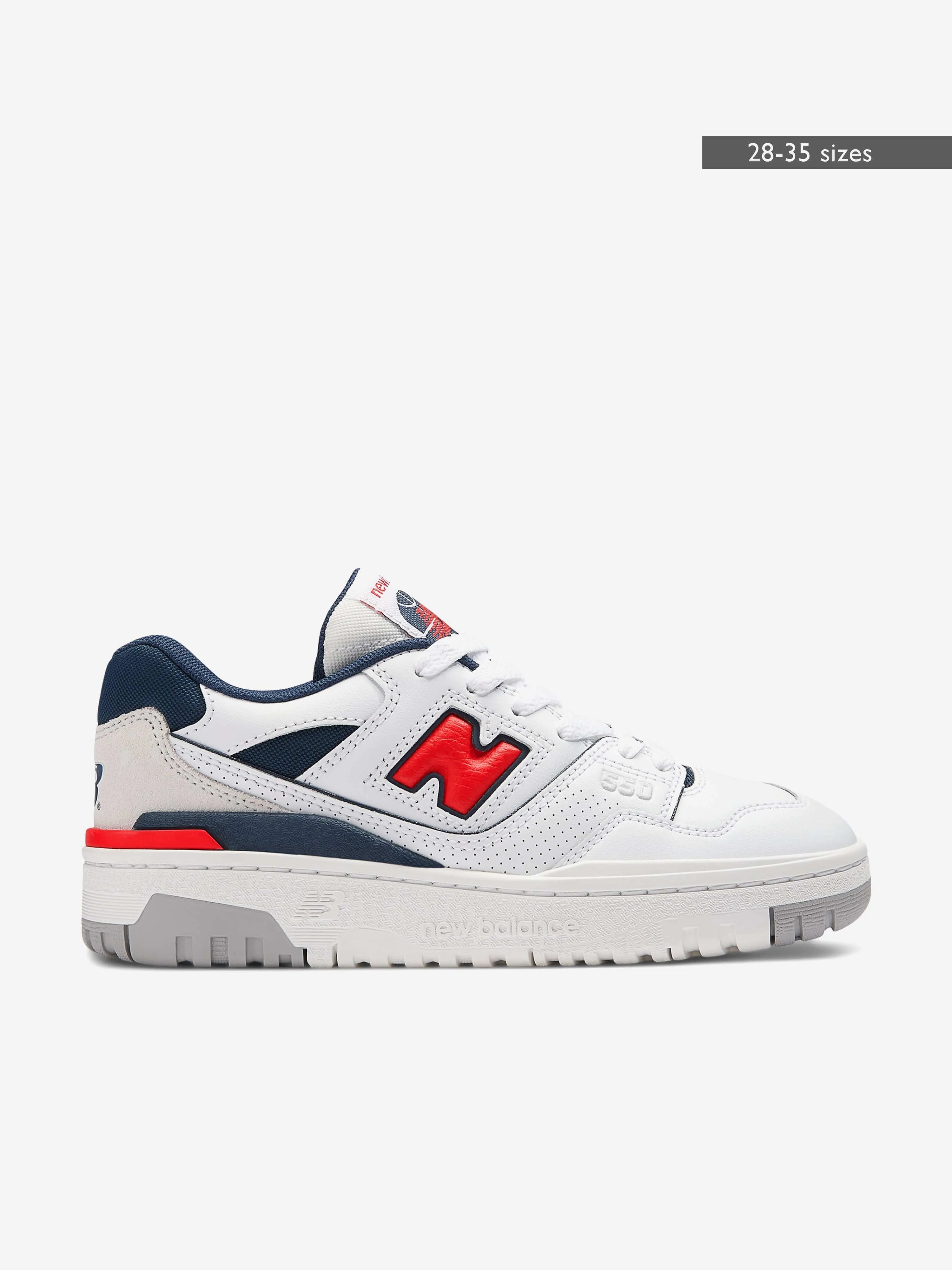 New Balance Kids B550 Turnschuhe in Weiß