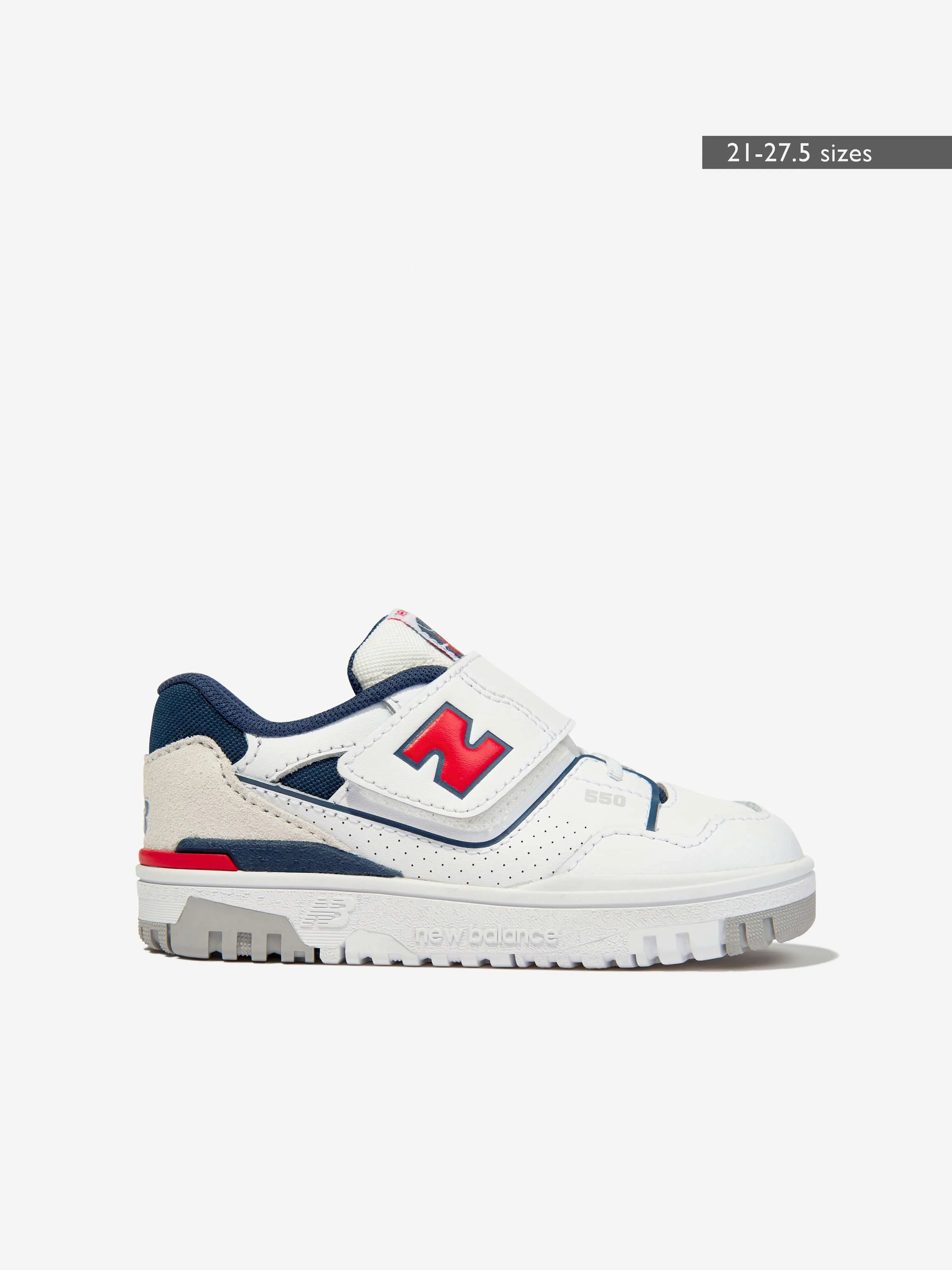 New Balance Kids B550 Turnschuhe in Weiß