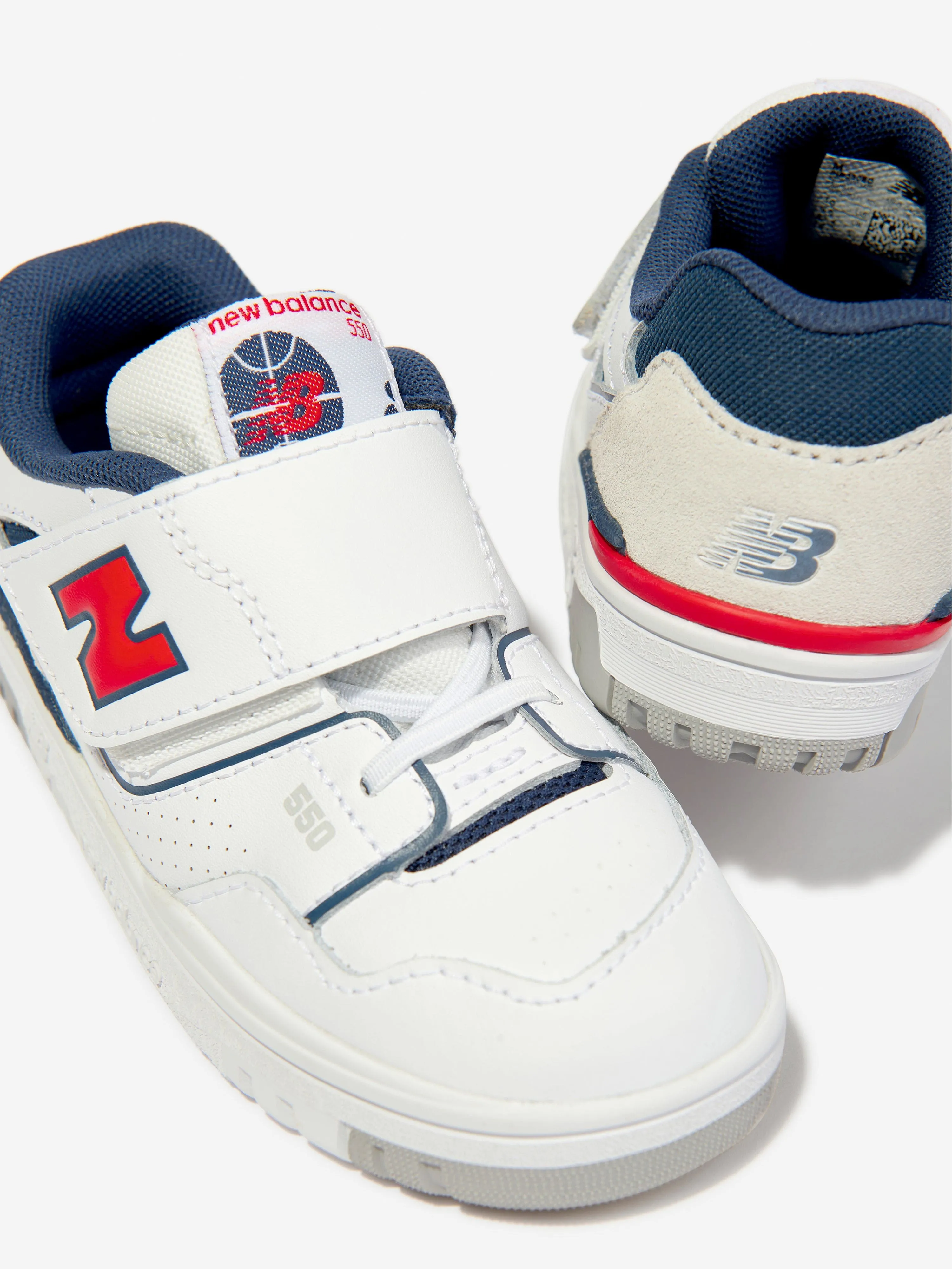 New Balance Kids B550 Turnschuhe in Weiß
