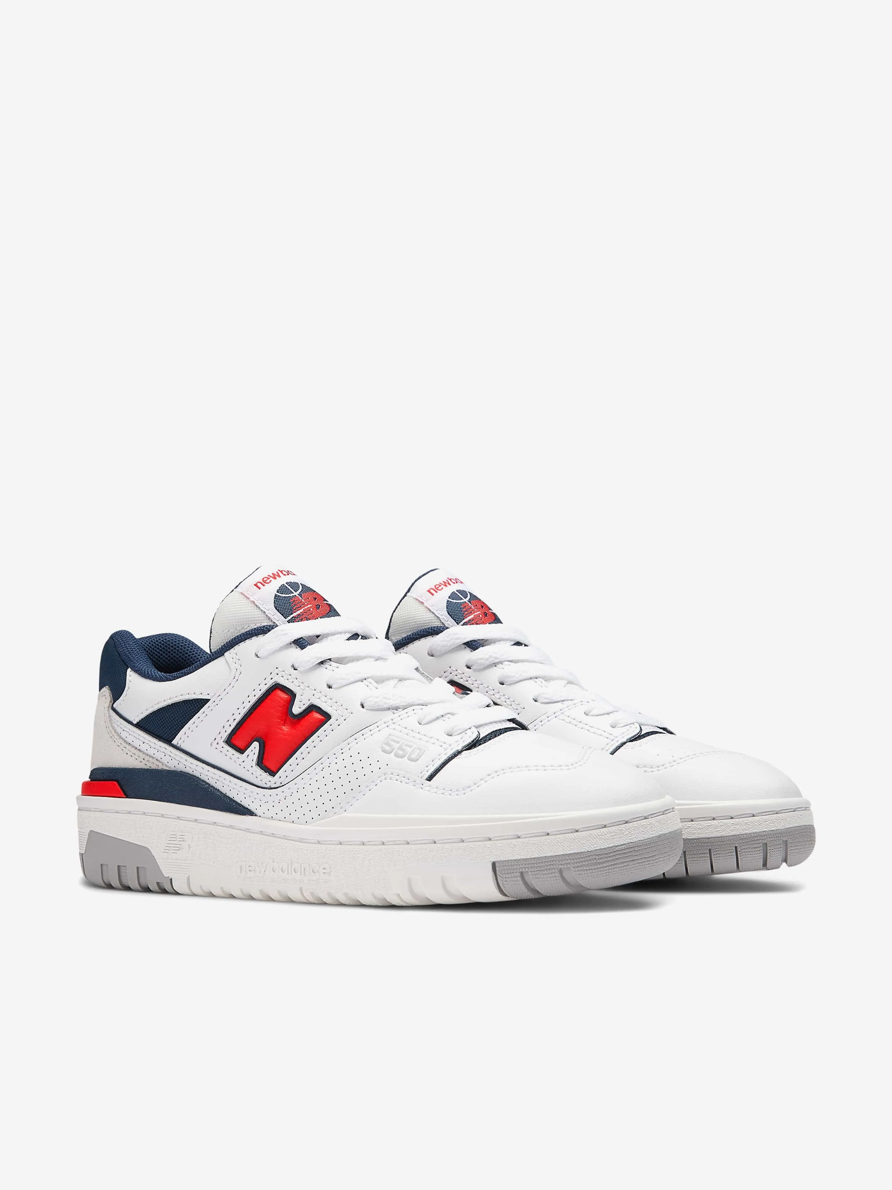 New Balance Kids B550 Turnschuhe in Weiß