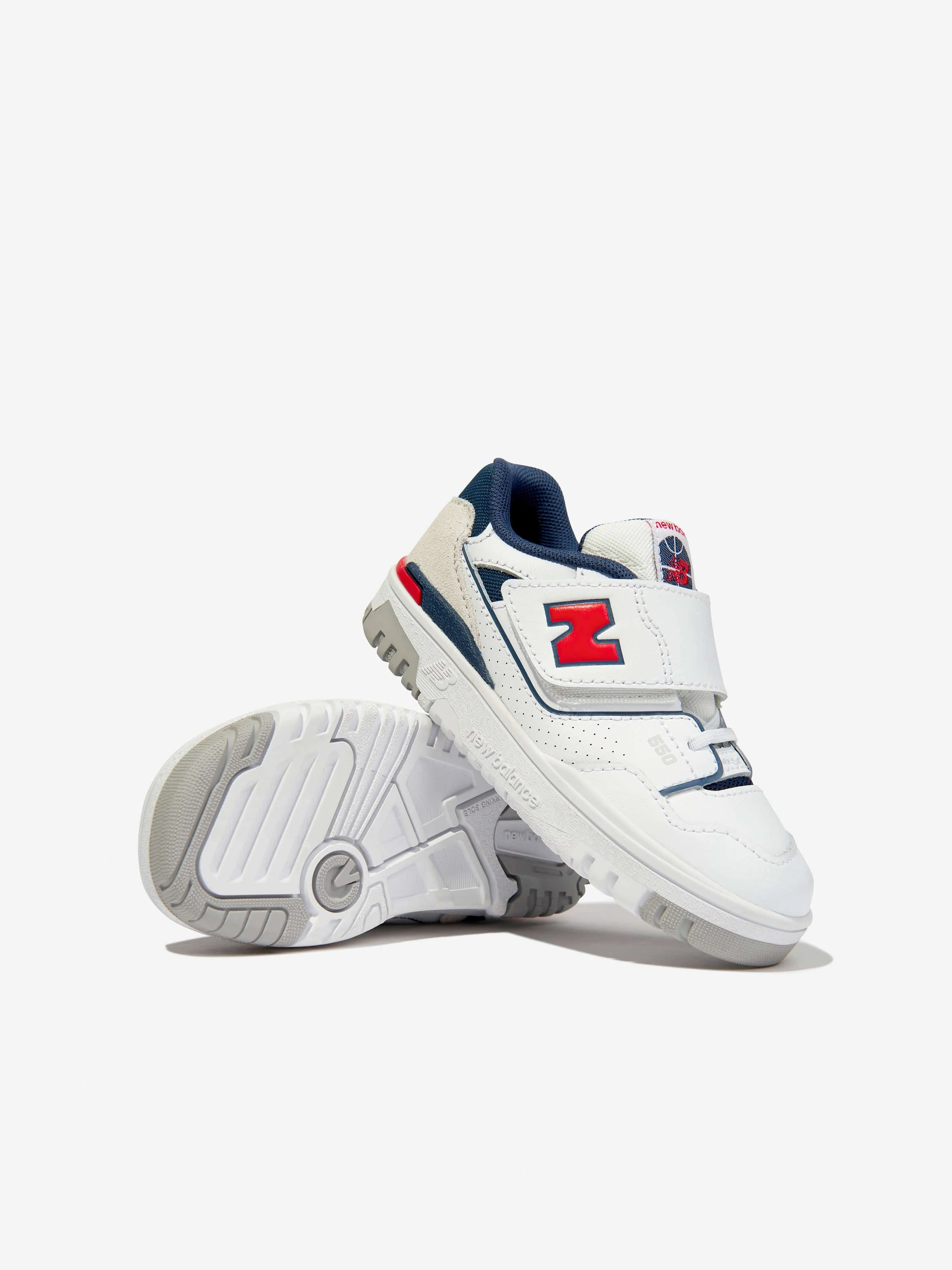 New Balance Kids B550 Turnschuhe in Weiß