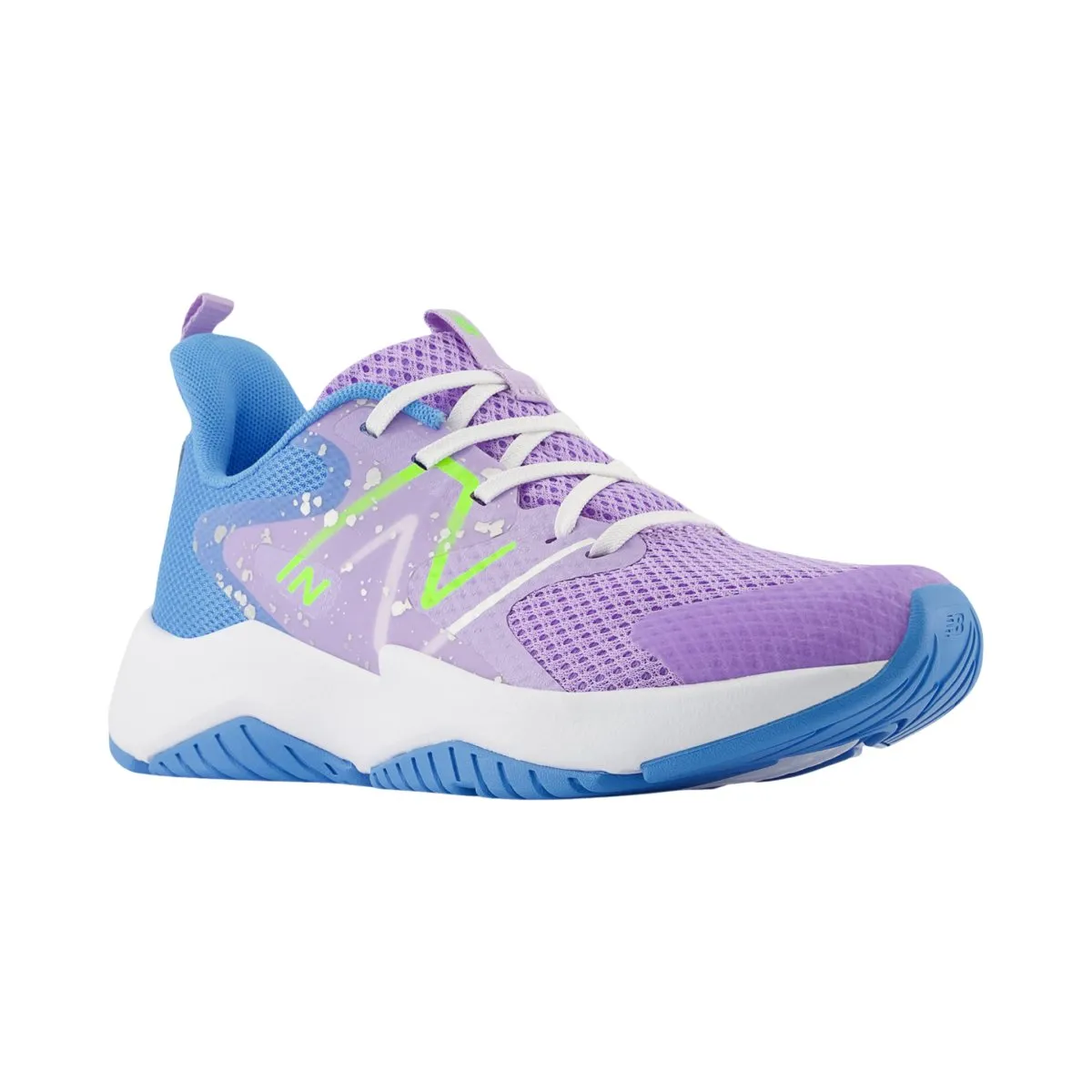New Balance Kinder (Grundschule) GKRAVHG2 Lila Glow/Himmelblau/Pixel Grün