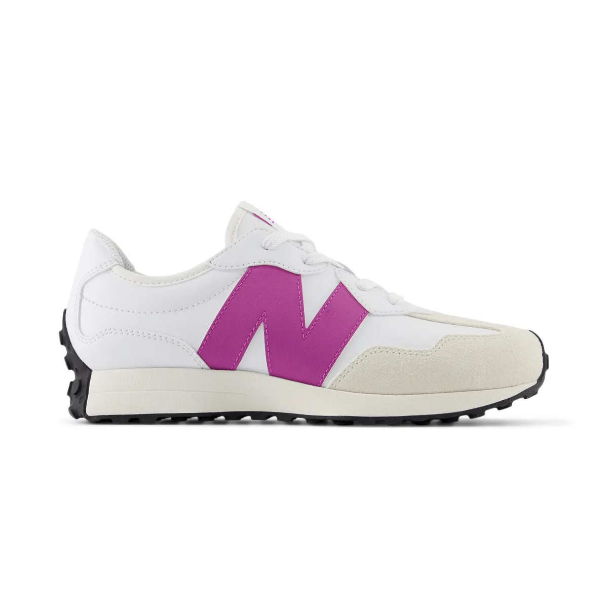 New Balance Kinderschuhe (Grundschule) GS327ST Weiß/Passionsfrucht