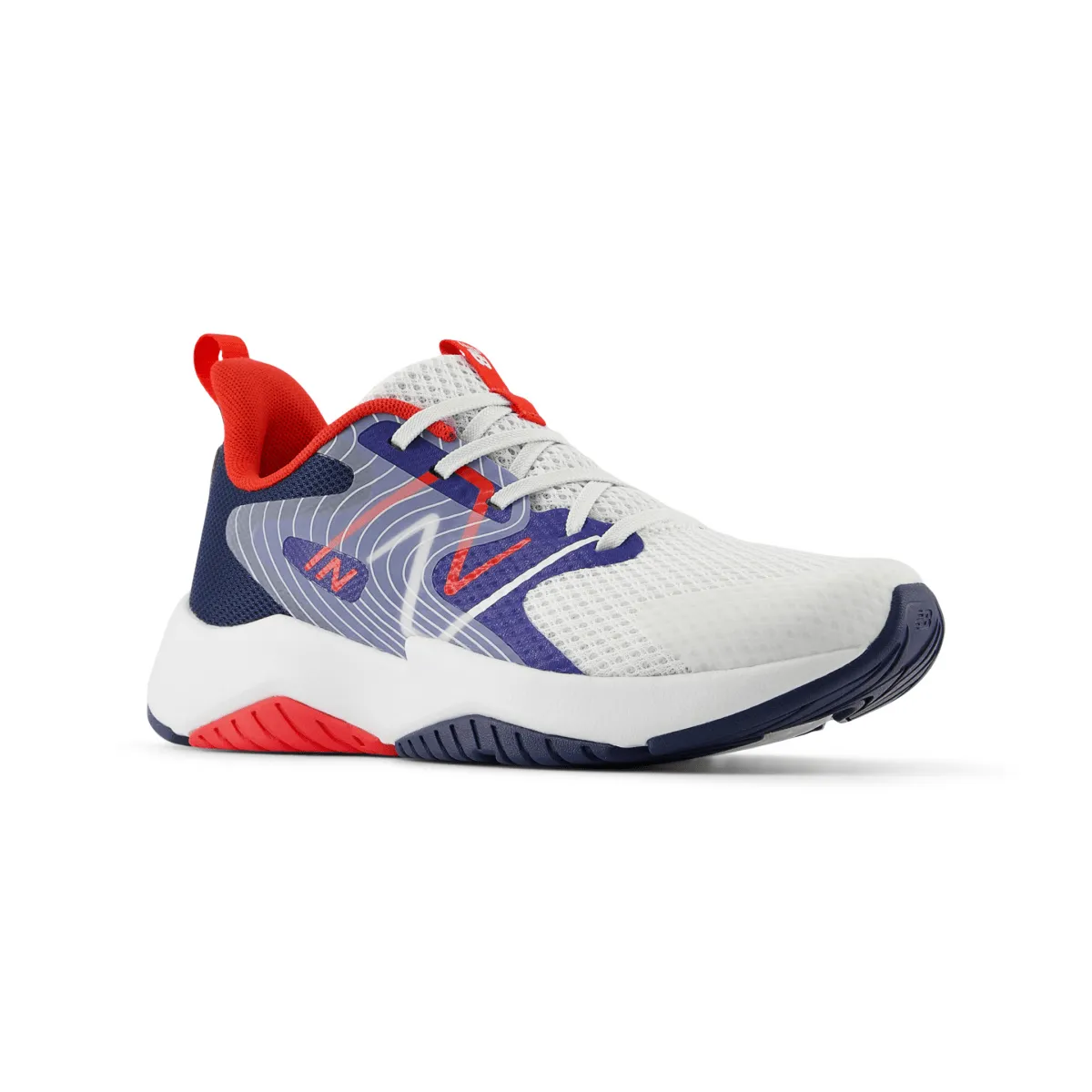 New Balance Kinder (Schulkind) Rave Run v2 GKRAVAM2 Team Royal/Weiß/Echtes Rot
