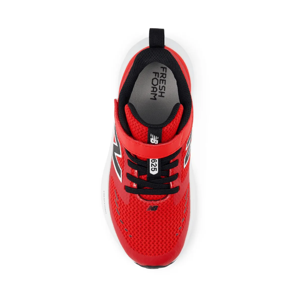 New Balance Kinder (Vorschulalter) Fresh Foam 625 PT625RD Echtes Rot/Schwarz/Weiß