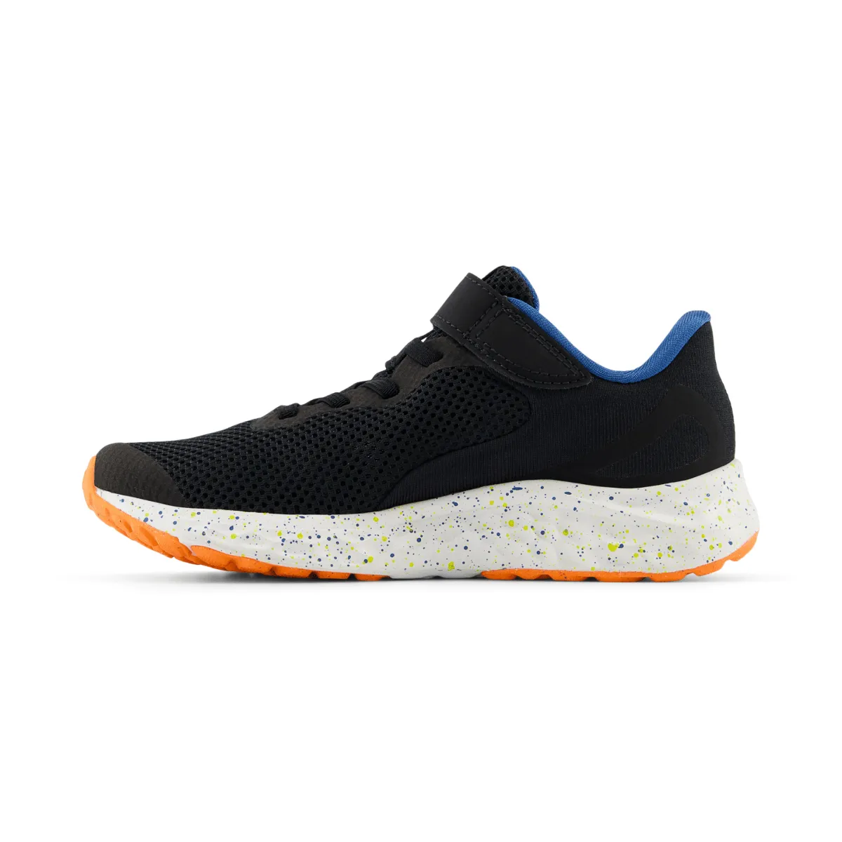 New Balance Kinder (Vorschule) Fresh Foam Arishi v4 PAARIBS4 Schwarz/Blauer Achat/Leuchtendes Orange New Balance Schuhe