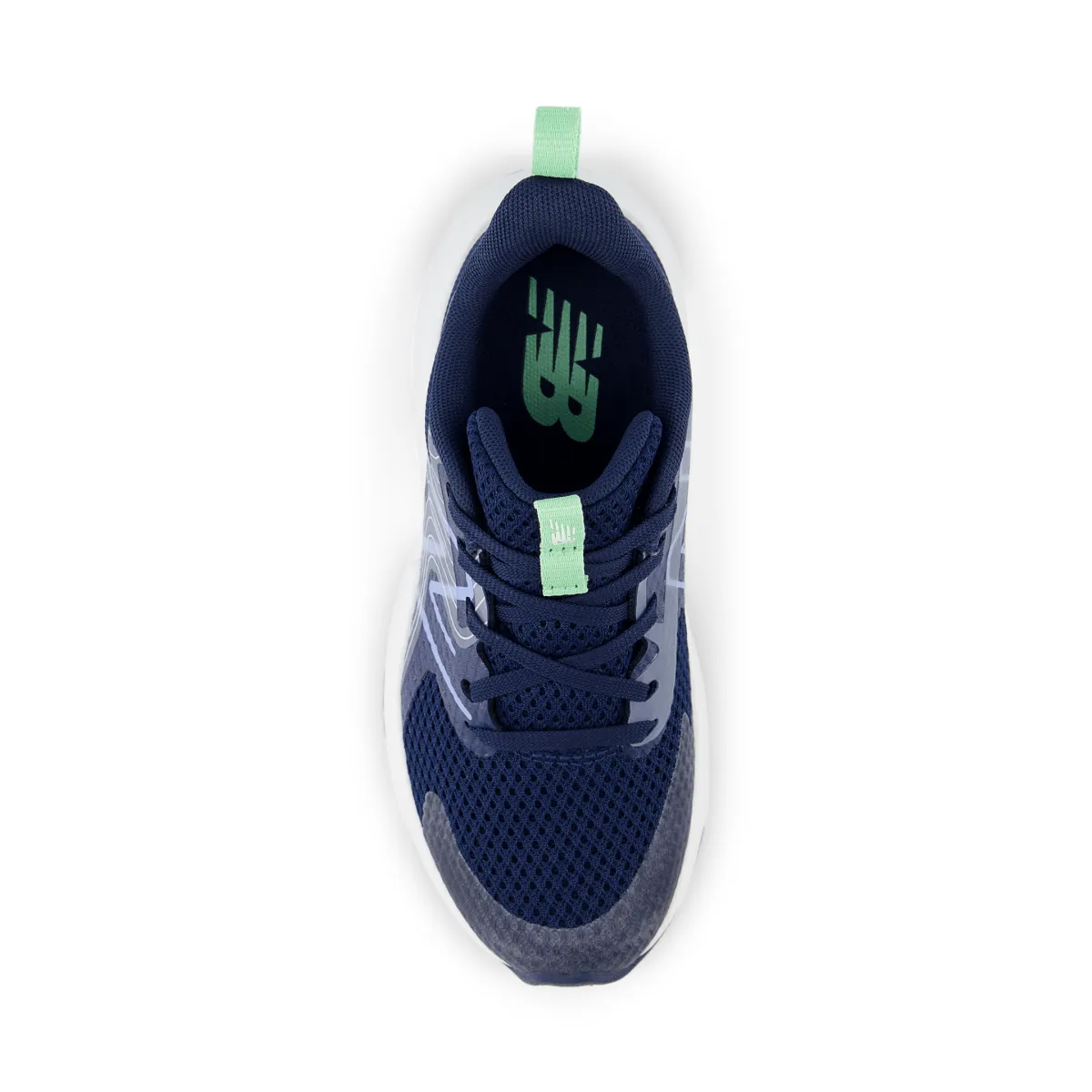 New Balance Kinder (Vorschule) Rave Run v2 PKRAVAB2 Marine/Elektrischer Himmel/Süßgras