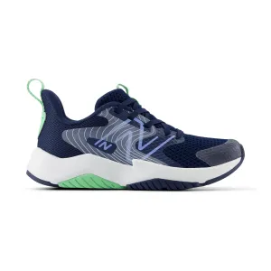 New Balance Kinder (Vorschule) Rave Run v2 PKRAVAB2 Marine/Elektrischer Himmel/Süßgras