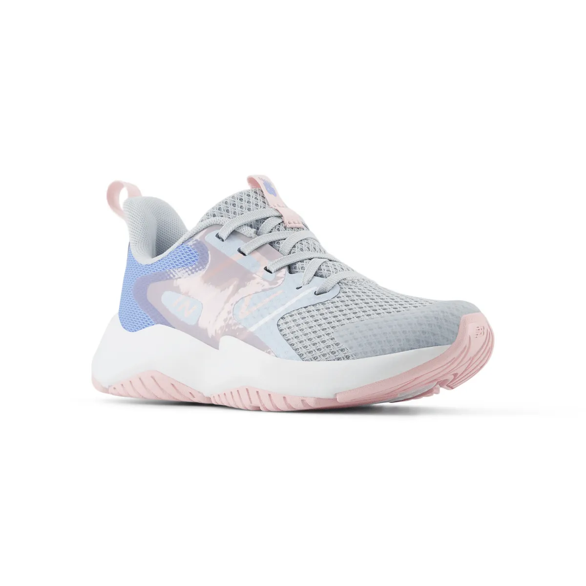 New Balance Kinder (Vorschule) Rave Run v2 PKRAVAG2 Heller Himmel/Granit/Rosenzucker