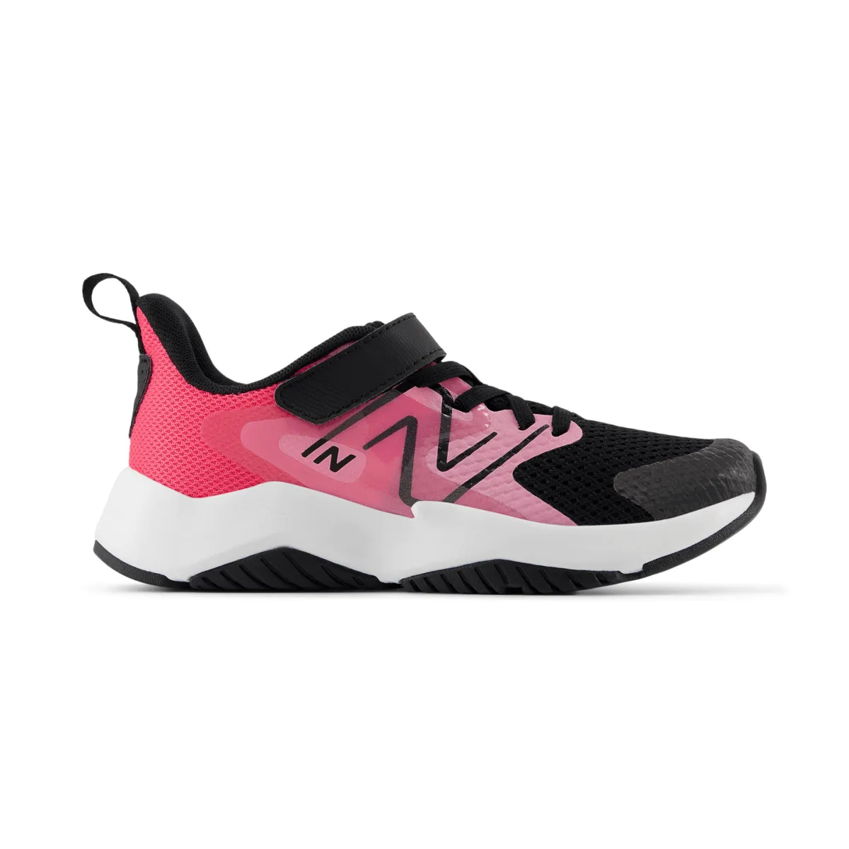 New Balance Kinder (Vorschulalter) Rave Run v2 YTRAVAS2 Signalrosa/Schwarz