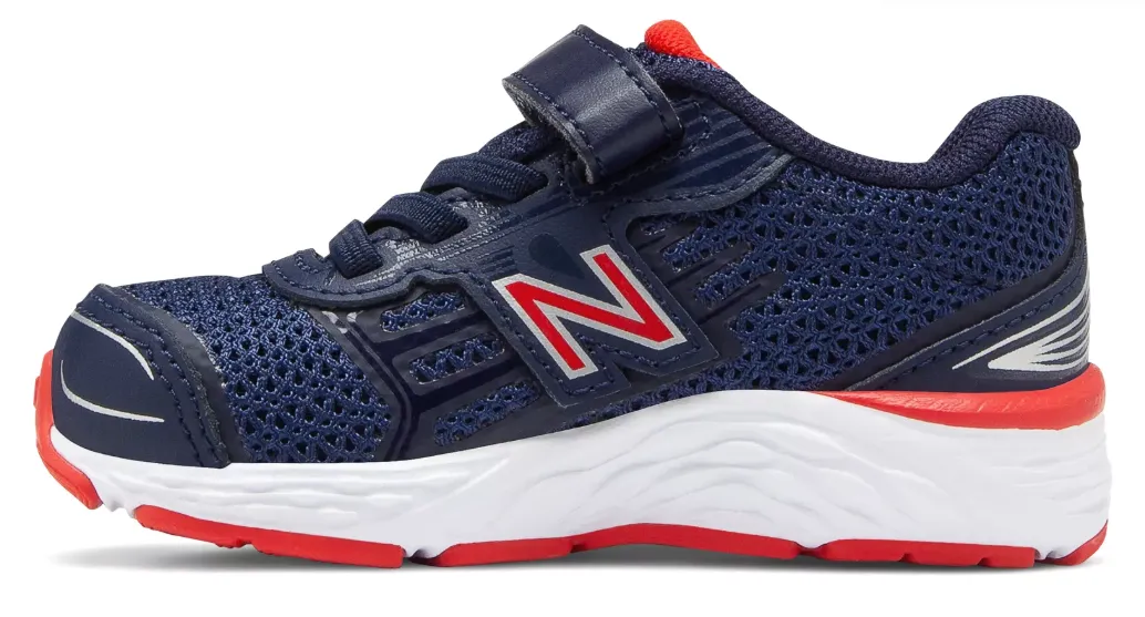 New Balance Pigment/Geschwindigkeitsrot 680v5 A/C Baby/Kleinkind-Sneaker