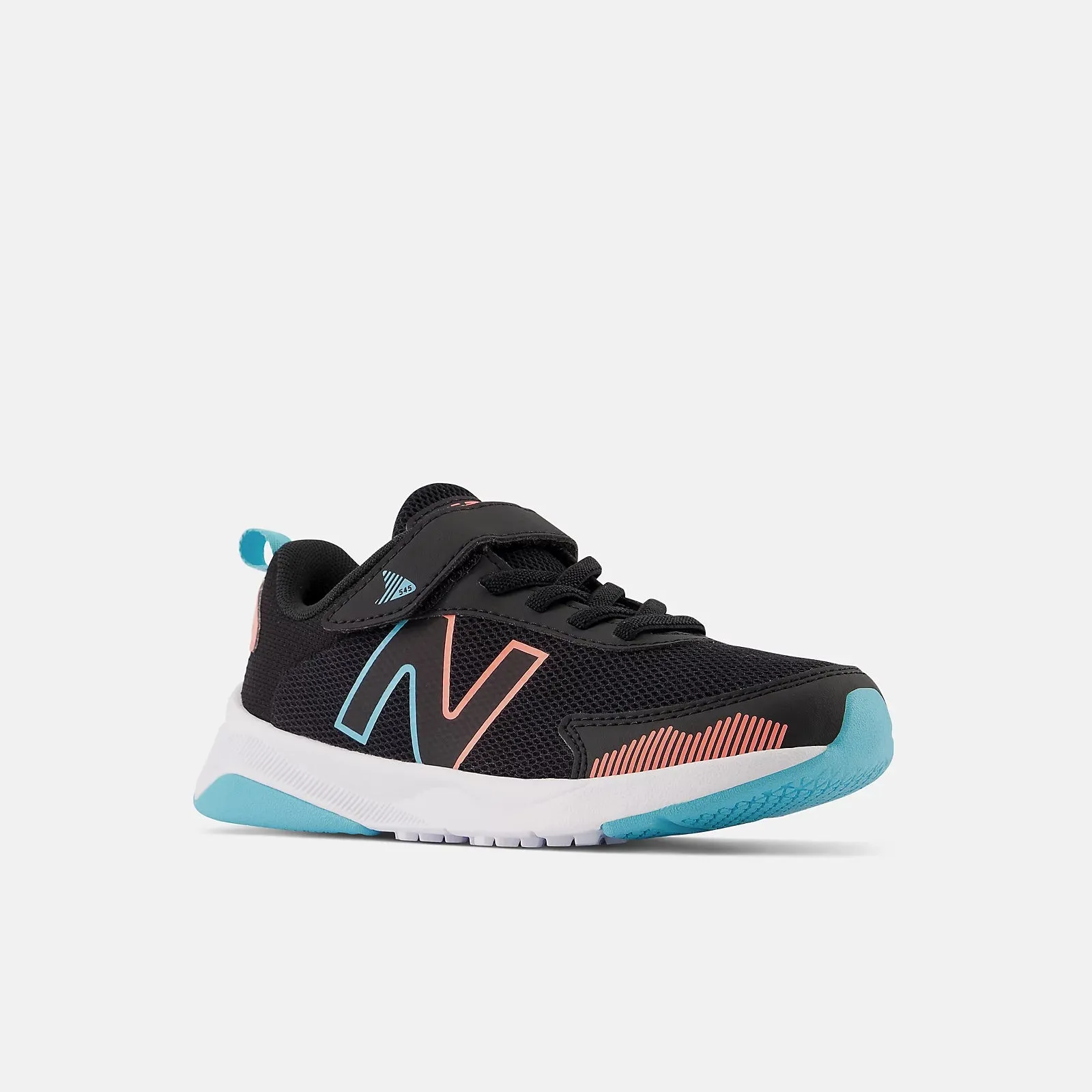New Balance Schuhe Dynasoft 545 Bungee-Schnürung mit Oberriemen Schwarz (10,5c-3J)
