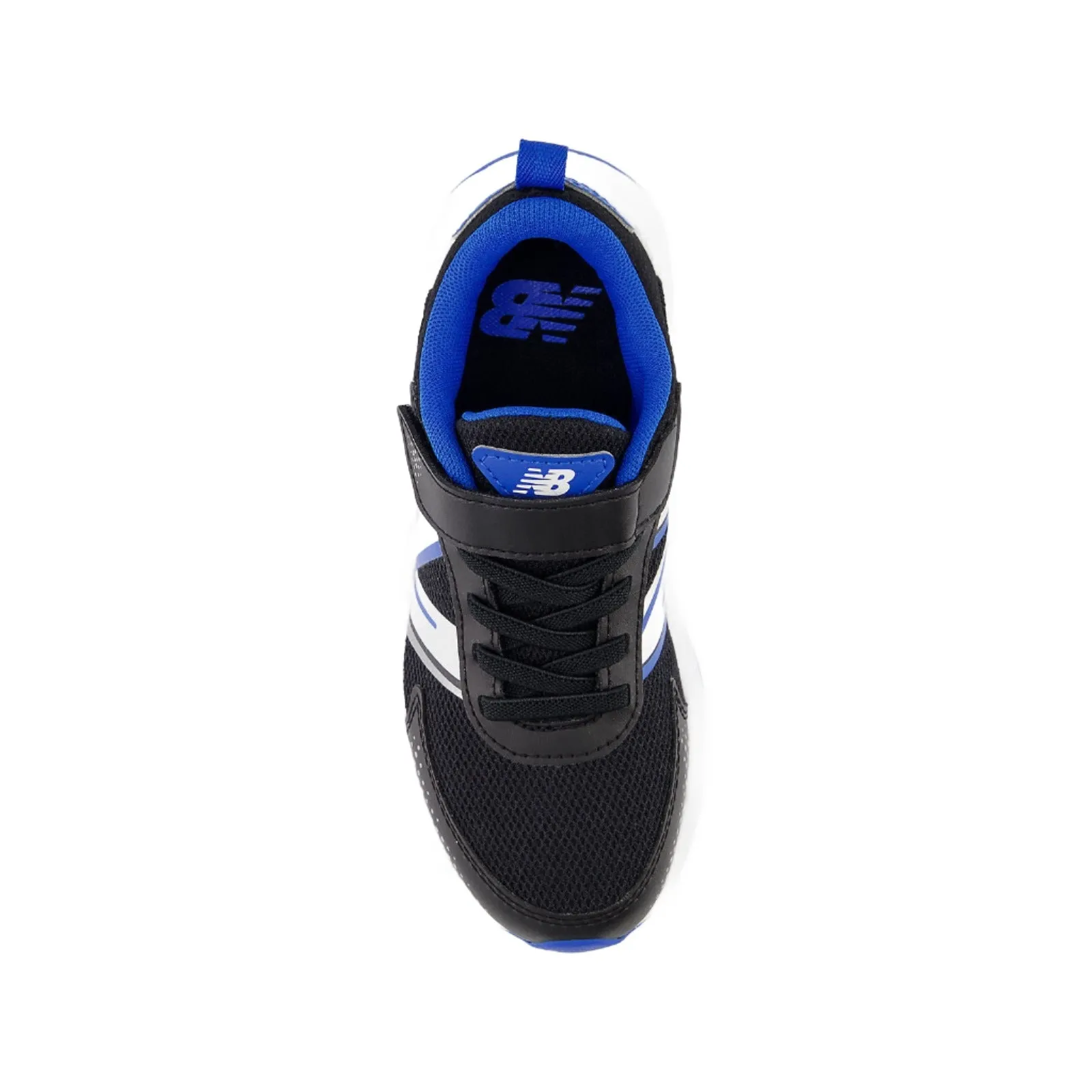 New Balance Schuhe Kinder Dynasoft 545 Bungee-Schnürung mit Riemchen Schwarz/Blau Oasis (10,5c-3J)
