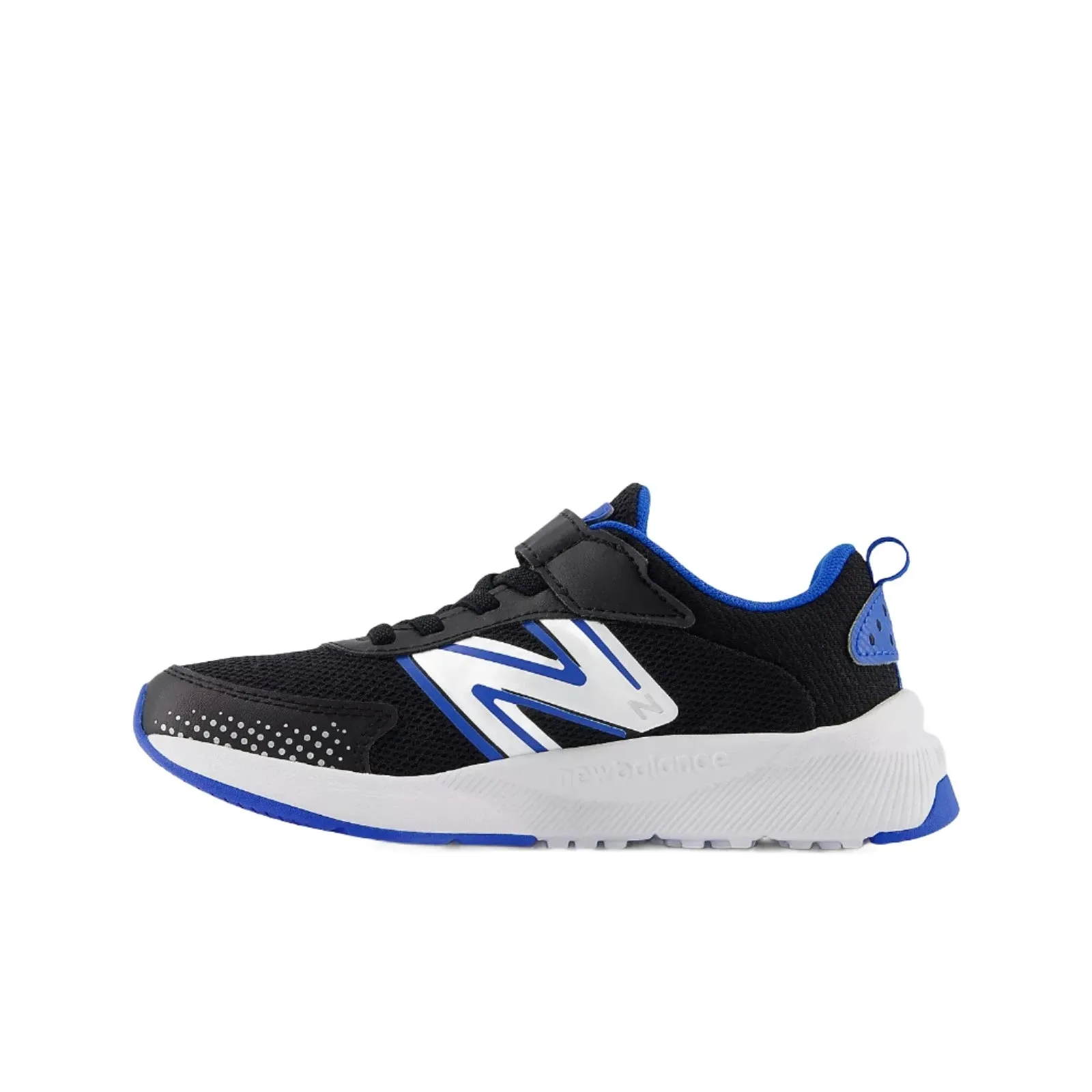 New Balance Schuhe Kinder Dynasoft 545 Bungee-Schnürung mit Riemchen Schwarz/Blau Oasis (10,5c-3J)