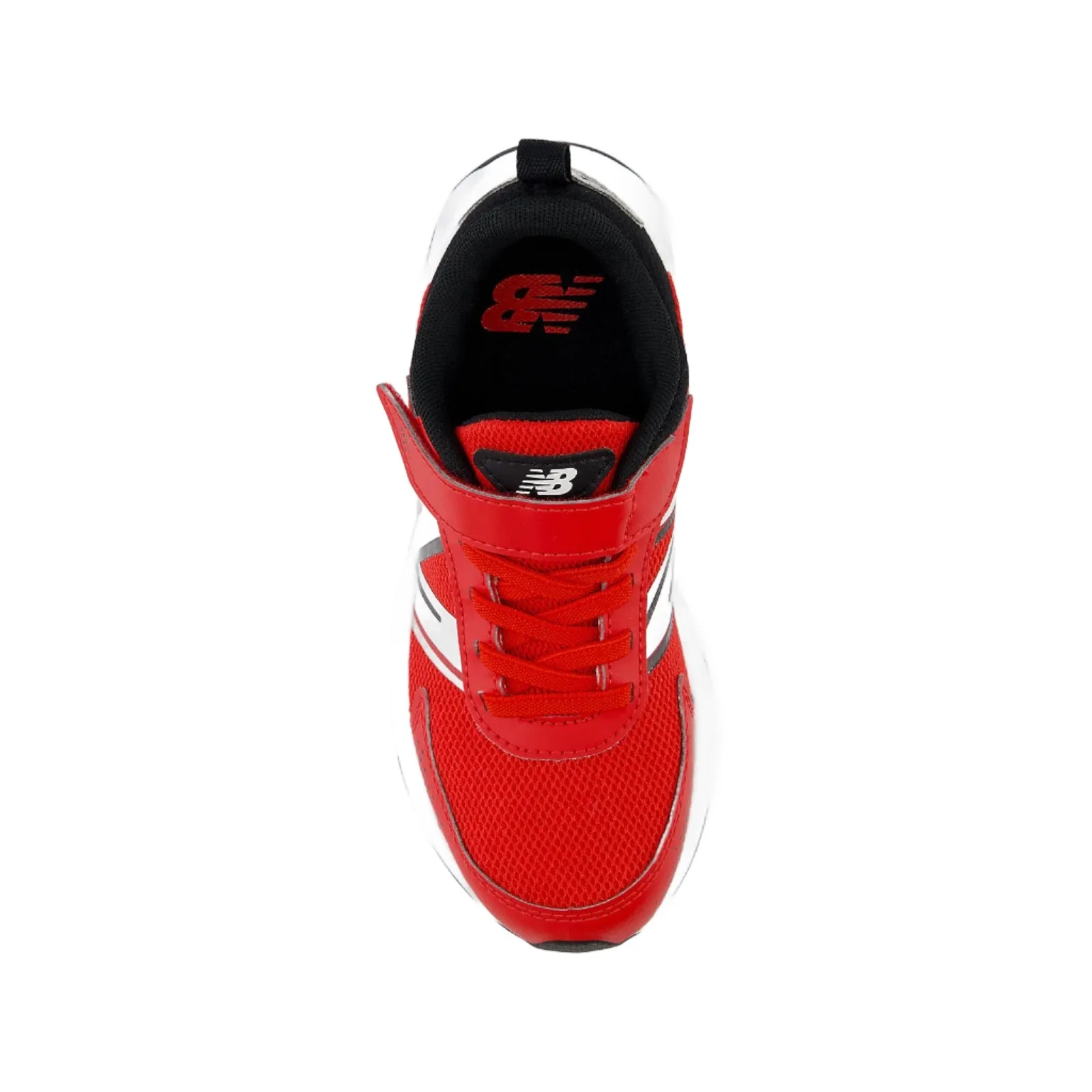 New Balance Schuhe Kinder Dynasoft 545 Bungee-Schnürung mit Riemchen oben in True Red/Schwarz (10,5c-3J)
