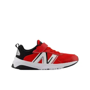 New Balance Schuhe Kinder Dynasoft 545 Bungee-Schnürung mit Riemchen oben in True Red/Schwarz (10,5c-3J)