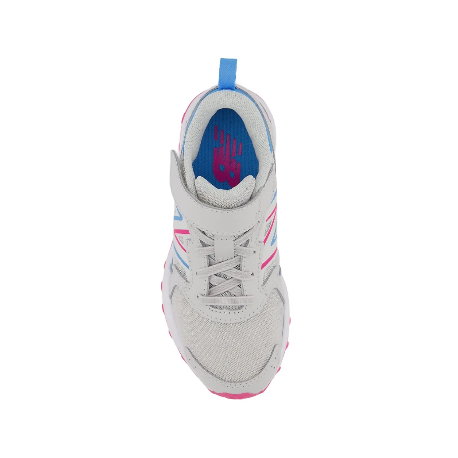 New Balance Schuhe Kinder Fresh Foam 650v1 Bungee-Schnürung mit oberem Riemen Sommernebel/Knallrosa (10.5C-3J)