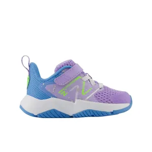 New Balance Schuhe Rave Run ITRAVHG2 Bungee-Schnürsenkel Lila Glo/Himmelblau (4c-10c)