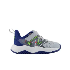 New Balance Schuhe Rave Run ITRAVKG2 Bungee-Schnürsenkel Granit/Tintenbrunnen (4c-10c)