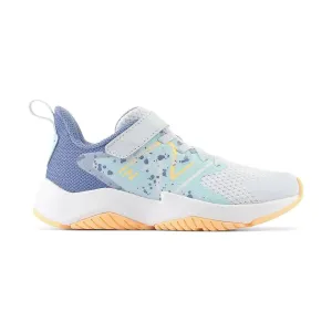 New Balance Schuhe Rave Run v2 mit Bungee-Schnürung und Oberriemen in Eisblau (10,5c-3J)
