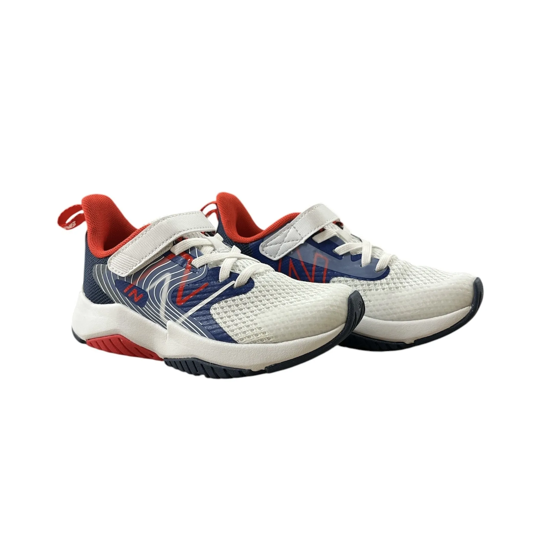 New Balance Schuhe Rave Run v2 YTRAVAM2 Team Royal/Weiß/Echtes Rot (Größe 10,5c-3y)