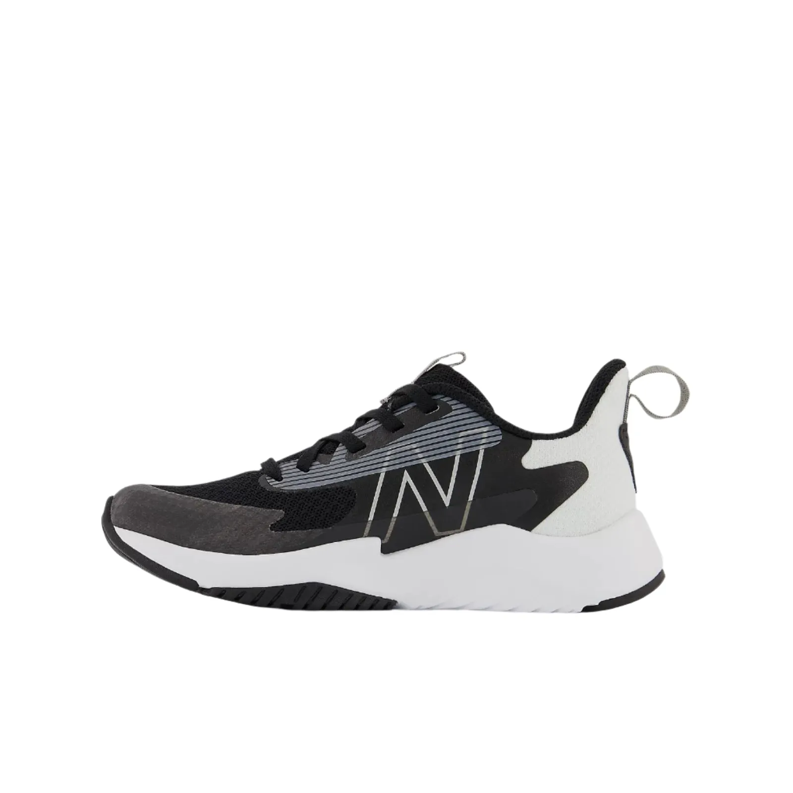 New Balance Schuhe Rave Run v2 YTRAVBW2 Schwarz/Weiß (Größe 10,5c-3y)