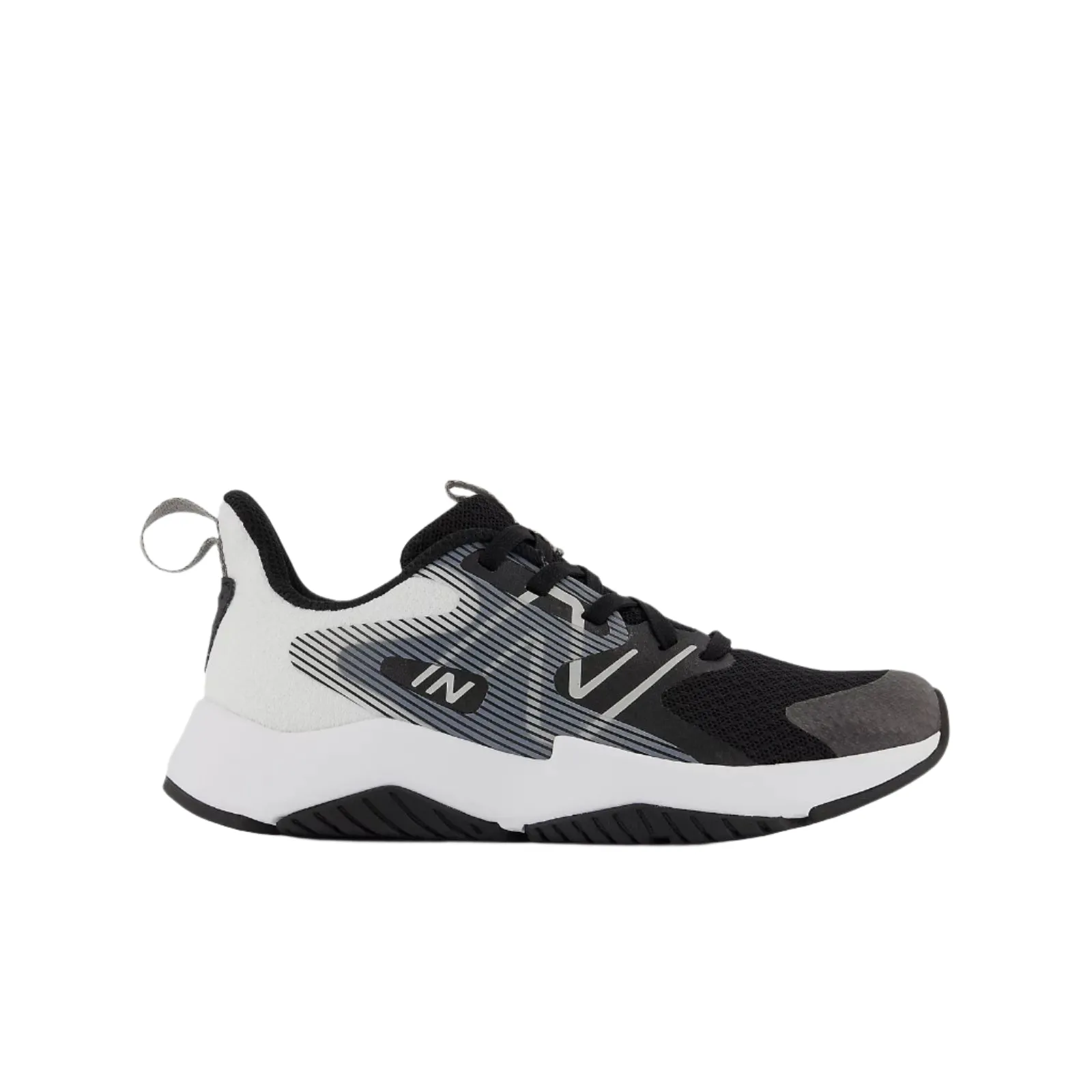 New Balance Schuhe Rave Run v2 YTRAVBW2 Schwarz/Weiß (Größe 10,5c-3y)