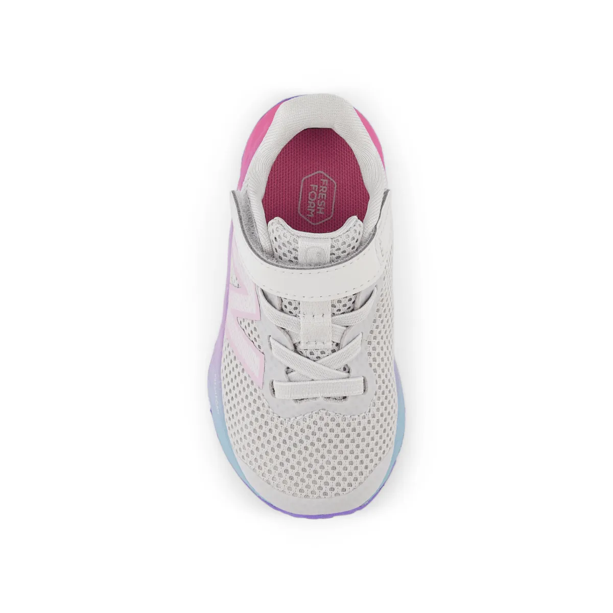 New Balance Kleinkind-Frischschaum Arishi v4 IAARIGR4 Grau Matter/Mittel Jahrhundert Pink/Lila Glo