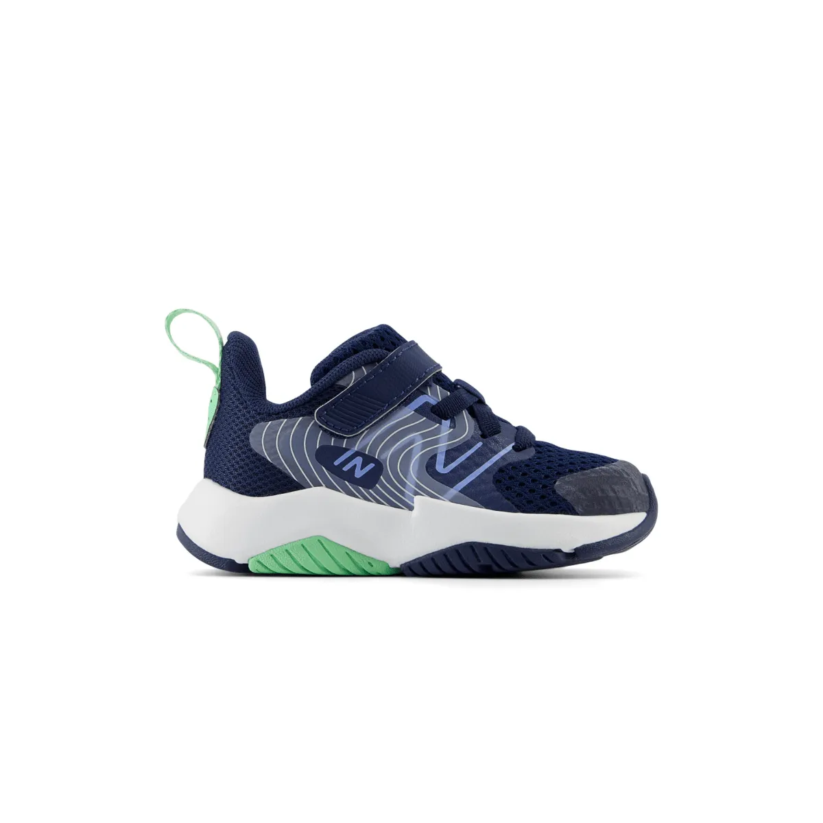 New Balance Kleinkinderschuhe ITRAVAB2 Marine/Elektrischer Himmel/Süßgras