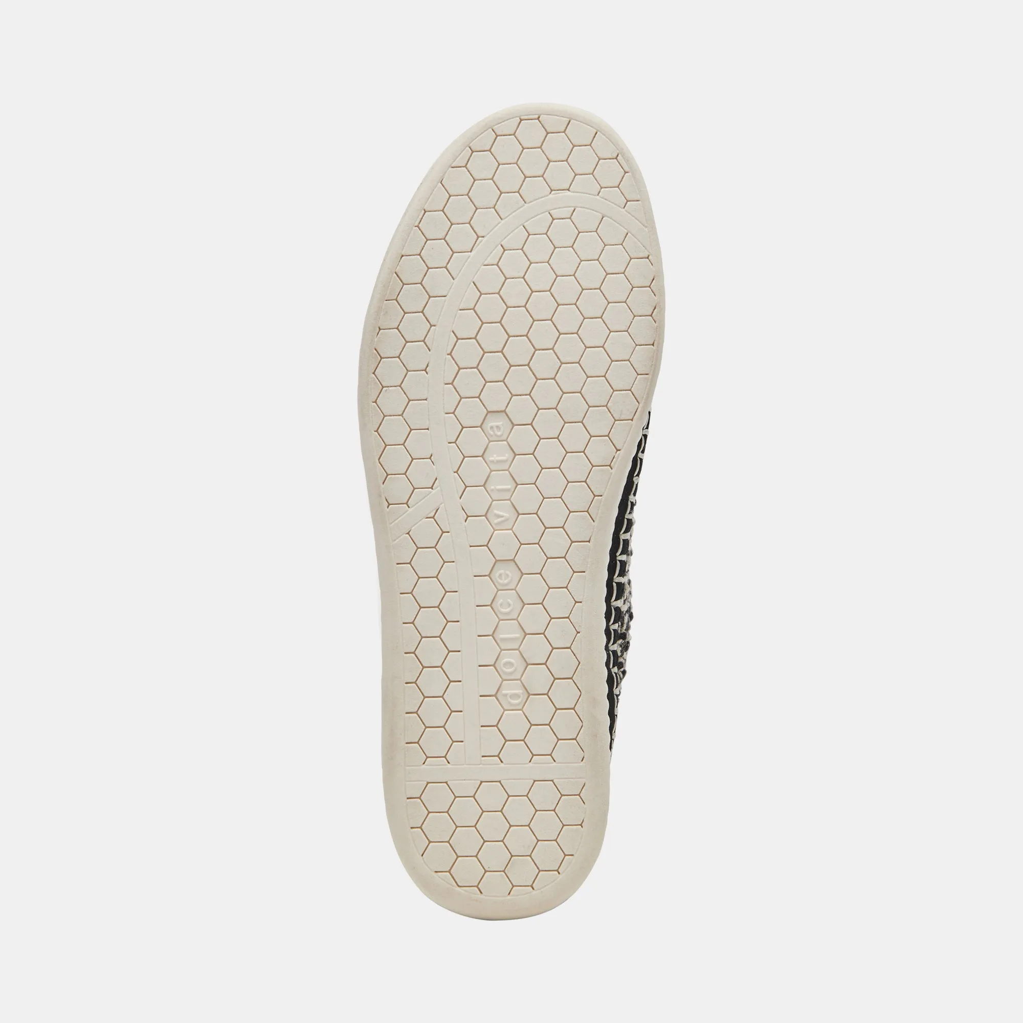 NICONA SNEAKERS WEIß SCHWARZ GESTRICKT