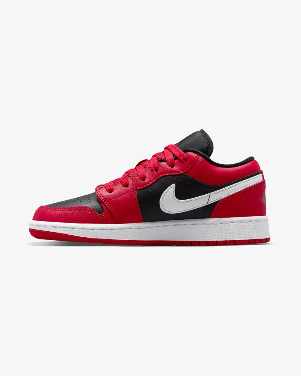 NIKE AIR JORDAN 1 LOW GS SCHWARZ SEHR BEERE