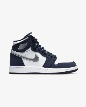NIKE AIR JORDAN1 GS HIGH CO.JP JAPAN MITTERNACHTSBLAU GS