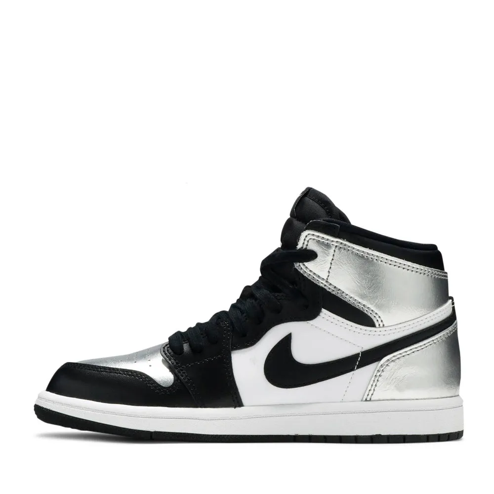 NIKE AIR JORDAN1 HIGH SILVER TOE VORSCHULE -