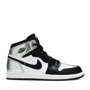 NIKE AIR JORDAN1 HIGH SILVER TOE VORSCHULE -