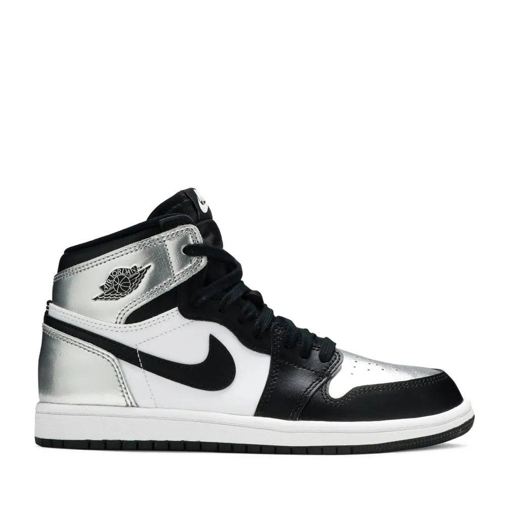 NIKE AIR JORDAN1 HIGH SILVER TOE VORSCHULE -