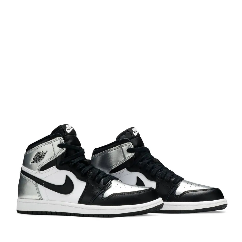 NIKE AIR JORDAN1 HIGH SILVER TOE VORSCHULE -