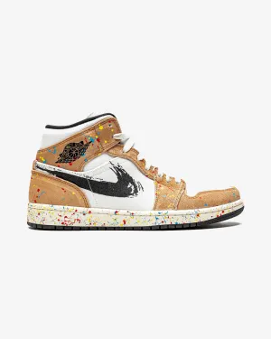 NIKE AIR JORDAN1 MID SE PINSELSTRICH