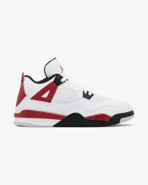 NIKE AIR JORDAN4 RETRO ROT ZEMENT VORSCHULE (NEU)