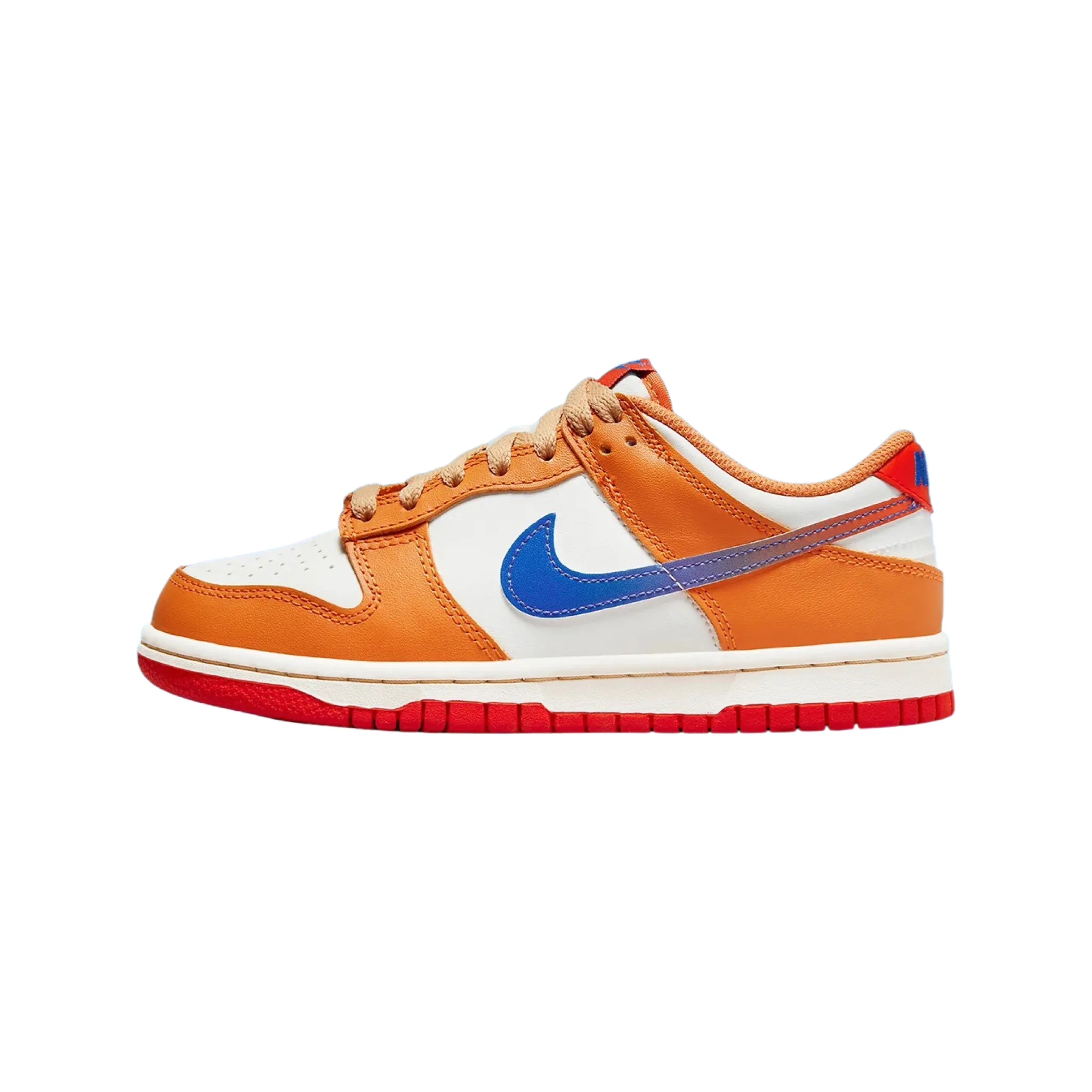 Nike Dunk Low GS Segeltuch Game Royal Universitätsrot Nike Dunk