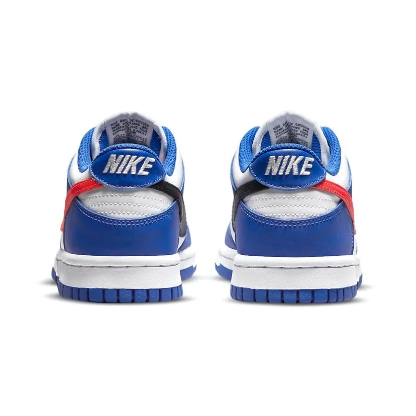 Nike Dunk Low GS Weiß Royal Hellrot Nike Dunk