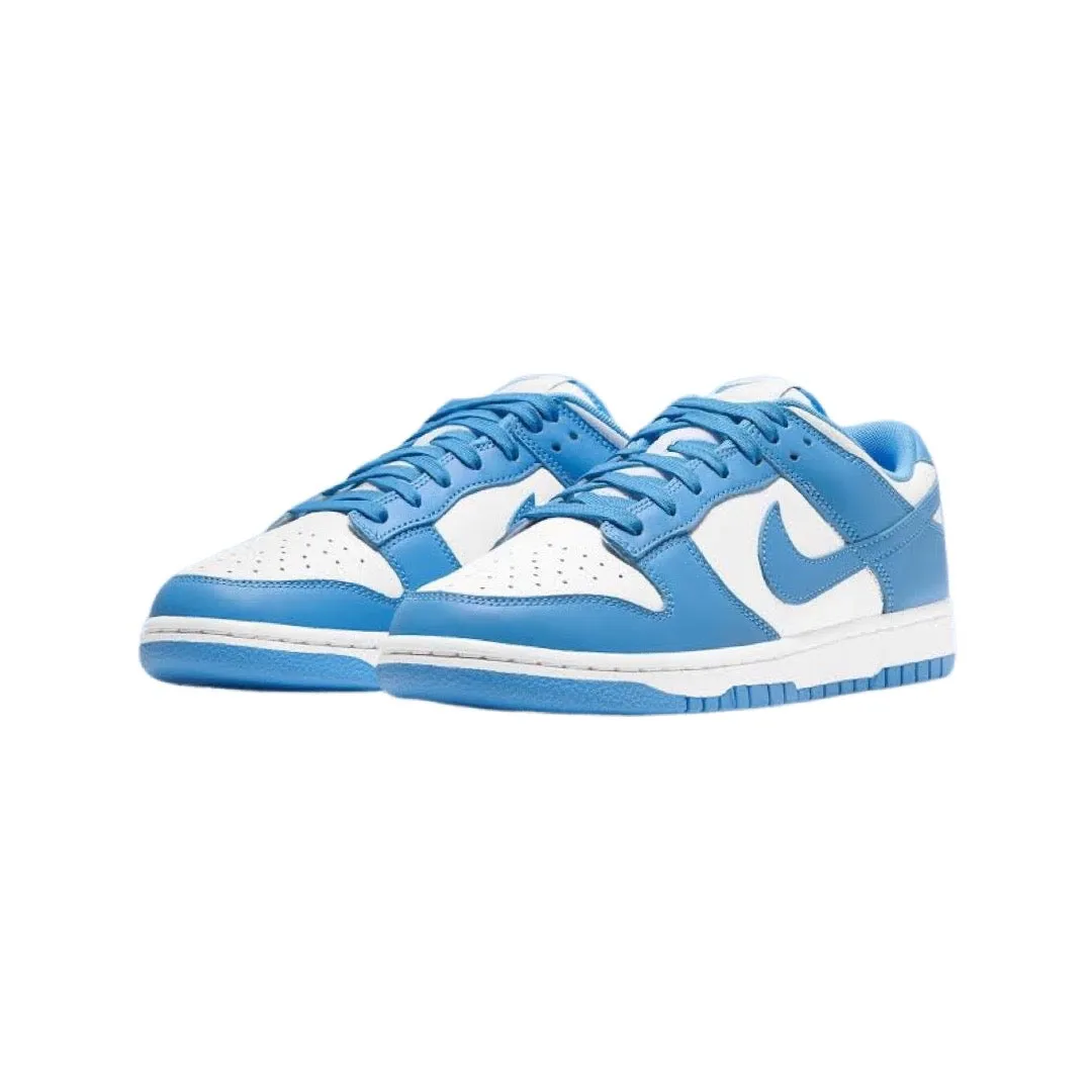 Nike Dunk Low PS (Vorschule) UNC Universitätsblau Weiß Nike Dunk