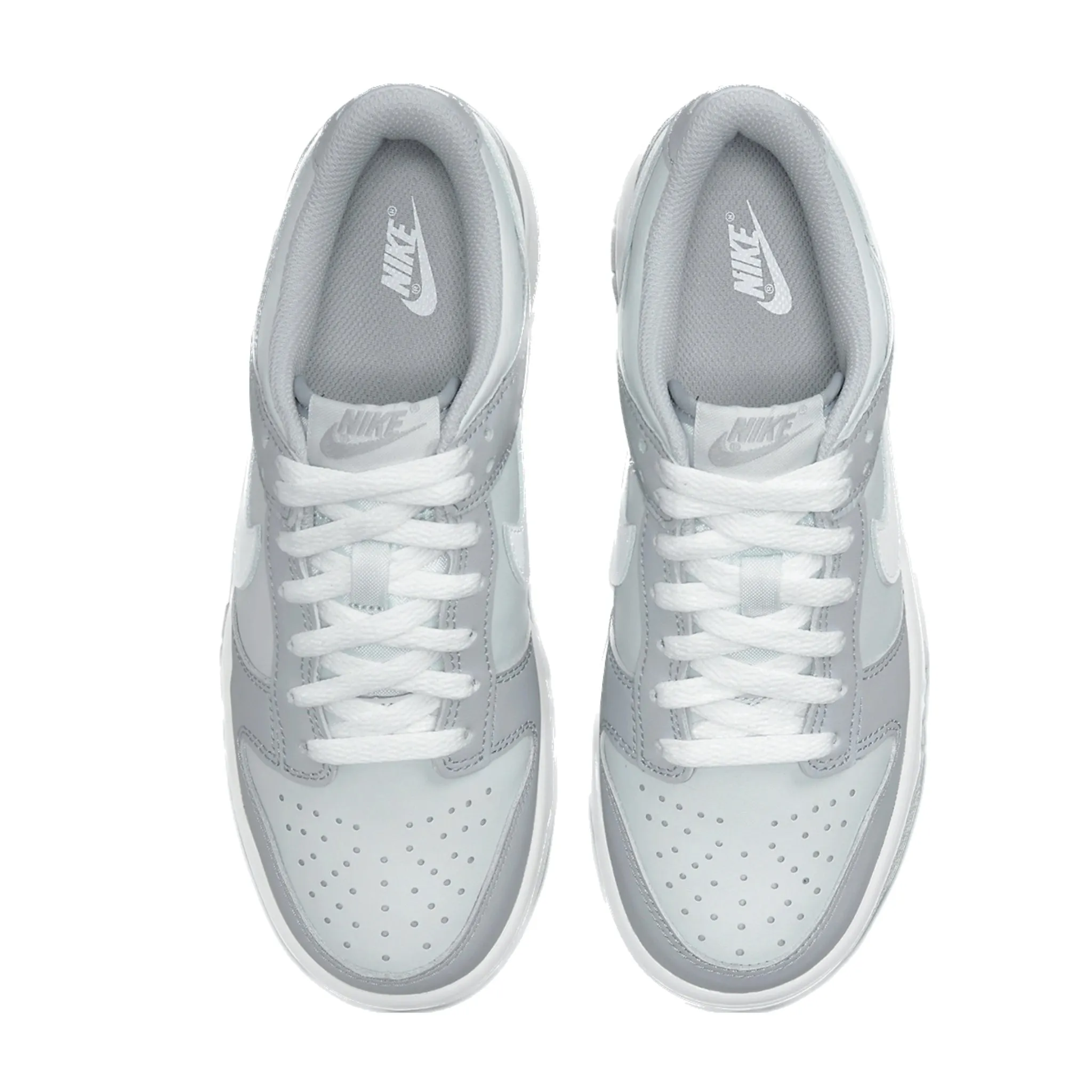 Nike Dunk Low (TD) Zweifarbig Grau Pure Platinum Weiß Wolf Grau Nike Dunk