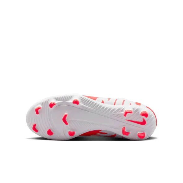Nike Junior Mercurial Superfly 9 Club FG/MG Fußballschuh - Leuchtendes Karmesinrot/Weiß/Schwarz