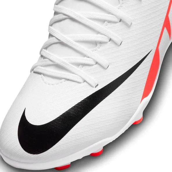 Nike Junior Mercurial Superfly 9 Club FG/MG Fußballschuh - Leuchtendes Karmesinrot/Weiß/Schwarz